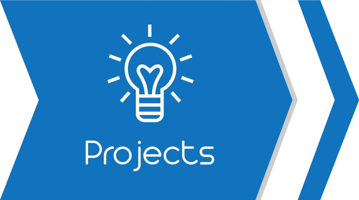 Projects Page Arrow Button